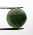 (bild för) Bra Pris Burmesisk Grön Jadeit Jade 4,88 carat Semi Rund Cabochon Slipning Köp Nu!