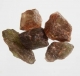 Parti 5 st  Äkta Andalusit 26,75 Ct Naturlig Kristall Intressant Sällsynt samlarsten