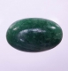 Fin Grön Mönstrad Nephrit Jade 9,15 carat Oval Cabochon från Pakistan