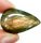 (image for) Good Price Very Good Quality Rainbow Lusterous Labradorite 55,37 carat Pear Cabochon Cut Outstanding Luster & Colur play from India Purchase Now!