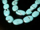 (image for) String Syntetic Turquoise approx 40 carat Polished Oval 8x6 mm Good Quality 36 cm