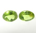 (image for) Good Price Parcel 2 pcs Very Nice Top Green Peridot 2,74 carat Oval Cut Nice Luster & Cheap Quality from Pakistan Purchase Now!