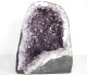 (bild för) Bra Pris Värdefull Vacker Väldigt Stor Skarp Violett Ametist Grotta 8,7 Kg Formation av Kristaller i Naturlig Geod av Suverän Kvalitet från Brasilien Köp Nu!