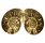 (image for) Good Price Very Beautiful Natural Artwork Fossil 2 pcs/1 pair Ammonite 134 gram Sawn Polished Half´s Interesting Exciting Collectible Item from Morocco Buy Now!