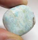 (image for) Good Price Very Nice Rare Blue Aragonite 27,55 gram tumbled Interesting Appearance from Pakistan Purchase Now!