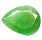 (image for) Good Price Very Nicely Green Zambian Emerald 1,00 carat Pear Facet Cut Priceworthy Commercial Quality Purchase Now!