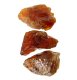 (image for) Good Price Parcel 3 pcs Untreated Very Nice Orange Brown Spessartite Garneth 85,03 carat Natural Crystal/Pieces from Afganistan Purchase Now!