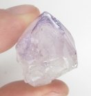 (bild för) Bra Pris Vacker Obehandlad Rå Oslipad Violett Ametist Spets 14,1 Gram Naturligt Terminerad Kristall Finaste Kvalitet från Brasilien Köp den Nu!