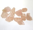 (image for) Good Price Parcel 10 pcs Very Nice Colour Morganite (Pink Beryl) 38,23 carat Natural Crystal Good Quality from Nigeria Purchase Now!
