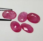 Good Price Parcel 5 pcs Very Nice Pinkish Red - Purple Red Ruby 2,73 carat Oval Cut Nice Luster & Price Worthy Quality from Madagascar Purchase Now! (image for) Good Price Parcel 5 pcs Very Nice Pinkish Red - Purple Red Ruby 2,73 carat Oval Cut Nice Luster & Price Worthy Quality from Madagascar Purchase Now!
