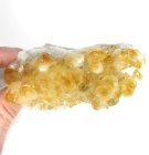 (image for) Good Price Very Beautiful Specimen Sharp Gold Yellow Brown Citrine 240.2 grams Formation of Crystals Superb Quality from Brazil Buy Now!