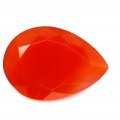 Bra Pris Mycket Vacker Orange Karneol 4,88 carat Dropp Fasett Slipning Bra Kvalitet från Afrika Köp Nu!