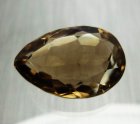 (image for) Good Price Nice Quality Smokey Quartz 20,68 carat Pear Cut Top Luster from Brazil Purchase Now!