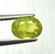 (bild för) Bra Pris FIn Lyster Gulgrön Sphene (Titianit) 1,06 carat Oval Slipad Mycket Fin Kvalitet från Madagaskar Köp Nu!