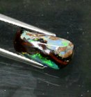 (image for) Good Price Very Nice Lusterus Boulder Opal 2,22 carat Fancy Cabochon Good Colour´s & Pattern from Australia Purchase Now!
