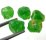 (image for) Good Price Parcel 5 pcs Very Rare Vivid Green Tsavorite Garnet 10,53 carat Natural Crystal Top Quality from Tanzania Purchase Now!