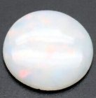 (image for) Good Price Very Nice Lusterus Opal 0,42 carat Round Cabochon Good Quality from Coober Pedy Australia Purchase Now!