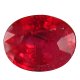 (bild för) Bra Pris Certifierad Sällsynt Topp Röd Rubin 0,99 carat Oval Slipning Mycket Fin Kvalitet från Mozambique Köp Nu!