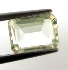 (bild för) Bra Pris Mycket Vacker Gulaktig Grön Heliodor (Beryll) 1,37 carat Oktagon Slipning Fin Kvalitet & Lyster från Brasilien Köp Nu!