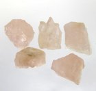 (bild för) Bra Pris Parti 5 st Mycket Fin Färg Morganit (Rosa Beryll) 34,44 carat Naturlig Kristall Bra Kvalitet från Nigeria Köp Nu!