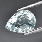 Good Price Certified Very Beutiful Blue Aquamarine 1,02 carat Pear Cut Top Quality & Luster from Brazil Purchase Now!
