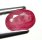 (image for) Good Price Very Nice Pinkish Red - Purple Red Ruby 0,58 carat Oval Cut Nice Luster & Price Worthy Quality from Madagascar Purchase Now!