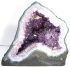 (bild för) Bra Pris Värdefull Vacker Väldigt Stor Skarp Violett Ametist Grotta 21,5 Kg Formation av Kristaller i Naturlig Geod av Suverän Kvalitet från Brasilien Köp Nu!