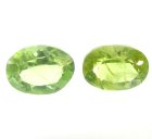(image for) Good Price Parcel 2 pcs Very Nice Top Green Peridot 2,55 carat Oval Cut Nice Luster & Cheap Quality from Pakistan Purchase Now!