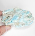 (bild för) Bra Pris Stor Mycket Fin Sällsynt Blå Aragonit 132,9 gram Naturligt Brottstycke Suveränt Vacker Turkos Blå Färg & Finaste Kvalitet från Pakistan Köp Nu!