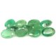 (image for) Good Price Parcel 11 pcs Nice Green Zambian Emerald 9,25 carat Oval Slipning Nice Cheap Quality Purchase Now!