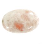 (bild för) Bra Pris Intressant Sällsynt Orange Mjölkig Vit Solsten 28,72 carat Oval Cabochon Fin Lyster & Kvalitet fron USA Köp Nu!