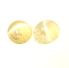 (image for) Good Price Parcel 2 pcs Beutiful Very Rare Chrysoberyl Catseyé 0,20 carat Round Cabochon Cut Collectors Stone Sharp Eye from Sri Lanka Purchase Now!