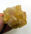 (image for) Good Price Beutiful Cubic Yellow Flourite Crystal Formation 24,4 gram Very Nice Exiting Collection Specimen from Morocko Purchase Now!