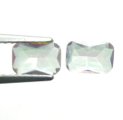 (bild för) Bra Pris Parti 2 st Topp Lystrande Multi Färgspelande Mystik Kvarts 0,75 carat Kudd Slipning Mycket Fin Kvalitet Spännande Matrial för Smyckestillverkare Köp Nu!