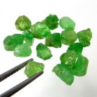 (bild för) Bra Pris Parti 16 st Mycket Sällsynt Intensiv Grön Tsavorit Granat 10,29 carat Naturlig Kristall Topp Kvalitet från Tanzania Köp Nu!