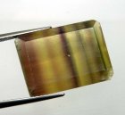 (bild för) Bra Pris Fin Flerfärgad Randig Flourit 26,27 carat Oktagon Slipning från Argentina Köp Nu!