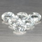 Good Price Parcel 6 pcs Beutiful Natural White Topaz 5,75 carat Oval Cut Top Luster Good Quality Purchase Now!