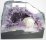(image for) Good Price Valuable Very Beautiful Violet Amethyst Cave 3.84 Kg Formation of Crystals in Natural Geode of Superior Quality from Brazil Buy Now!