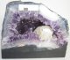 (image for) Good Price Valuable Very Beautiful Violet Amethyst Cave 3.84 Kg Formation of Crystals in Natural Geode of Superior Quality from Brazil Buy Now!
