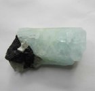 (image for) Good Price Specimen Aquamarine & Black Tourmaline 125 carat Natural Crystal from Skardu Pakistan Purchase Now!