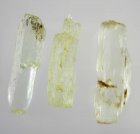 Bra Pris Parti 3 st Transparent Oslipad Gulgrön Heliodor 10,22 carat Naturlig Kristall från Brasilien Köp Nu!