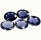 (image for) Good Price Parcel 5 pcs Very Nice Colour Blue Violet Iolite 2,70 carat Oval Cut Good Quality from Tanzania Purchase Now!
