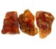 (image for) Good Price Parcel 3 pcs Untreated Very Nice Orange Brown Spessartite Garneth 65,43 carat Natural Crystal/Pieces from Afganistan Purchase Now!