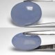 (image for) Good Price Very Nice Quality African Lavender Blue Chalcedony 18,50 carat Oval Cabochon Cut Outstanding Colour & Luster Purchase Now!