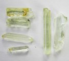 Bra Pris Parti 6 st Transparent Oslipad Gulgrön Heliodor 7,72 carat Naturlig Kristall från Brasilien Köp Nu!