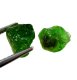 (image for) Good Price Parcel 2 pcs Very Rare Vivid Green Tsavorite Garnet 5,27 carat Natural Crystal Top Quality from Tanzania Purchase Now