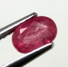 (image for) Good Price Very Nice Pinkish Red - Purple Red Ruby 0,73 carat Oval Cut Nice Luster & Price Worthy Quality from Madagascar Purchase Now!