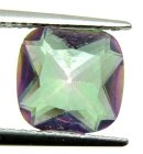 (image for) Good Price Top Lustrous Multi Color Playful Mystic Quartz 2,23 carat Cushion Cut Very Fine Quality Exciting Material for Jewelry Makers Buy Now!