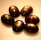 (image for) Good Price Parcel 6 pcs Very Nice Black Sapphire 13,02 carat Oval Cabochon 6-Ray Stars from Thailand Purchase Now!