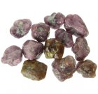 (image for) Good Price Parcel 12 pcs Purplish Red Ruby (Corundum) 93,62 carat Natural Crystal/Nuggets Good Quality Nice Colour from Kashmir Pakistan Purchase Now!